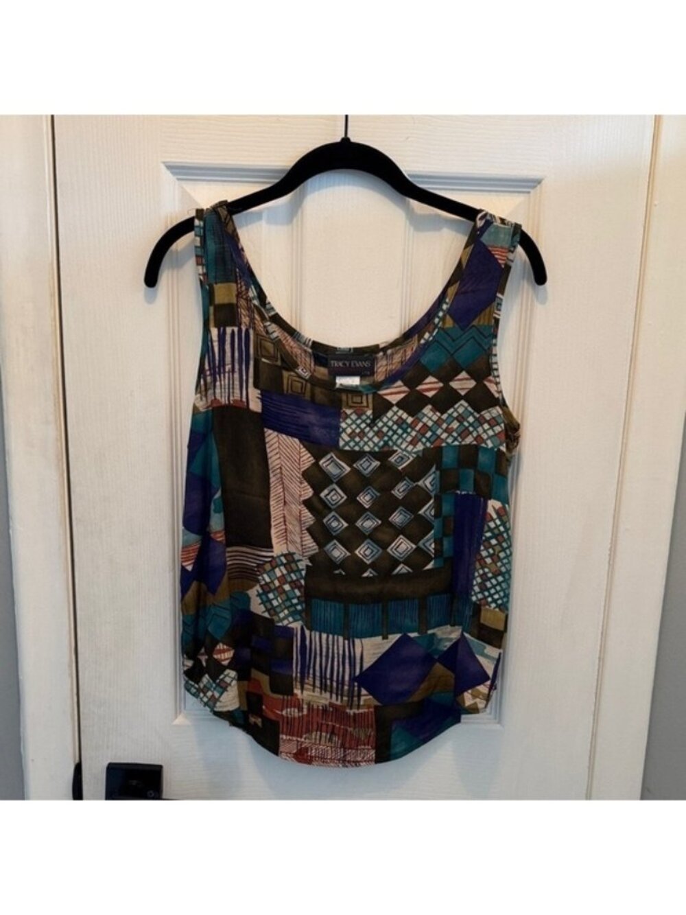 Colorful Geometric Tank Top
